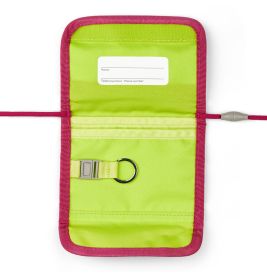 ergobag® Brustbeutel MondzauBär – Für Schlüssel, Geld & Busfahrkarte, wasserabweisend, Pink