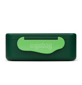 Fond of Brotdose Dinosaurier – Kunststoff mit Trennfach (Rot)