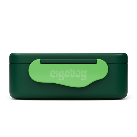 Fond of Brotdose Dinosaurier – Kunststoff mit Trennfach (Rot)