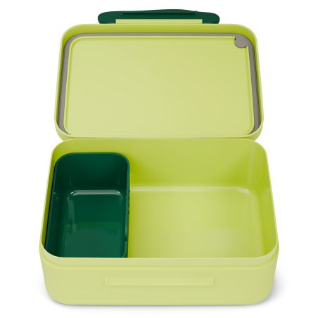 Fond of Brotdose Fußball – Kunststoff mit Trennfach (Pink)