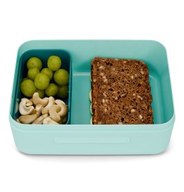 Fond of Brotdose Pferde – Kunststoff mit Trennfach (Schwarz)