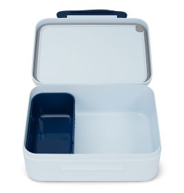 Fond of Brotdose Delfin – Kunststoff mit Trennfach (Grün)