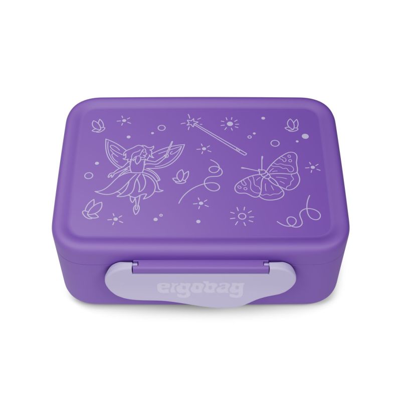 Fond of Brotdose Fee – Kunststoff mit Trennfach (Grün)