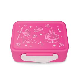 Fond of Brotdose Königin – Kunststoff mit Trennfach (Türkis)