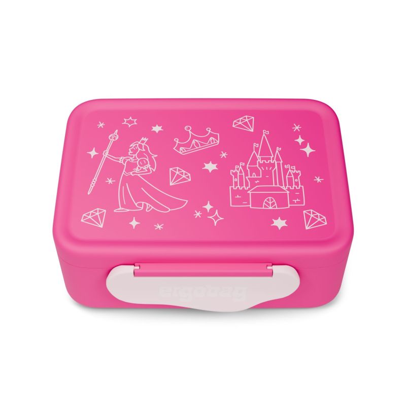 Fond of Brotdose Königin – Kunststoff mit Trennfach (Türkis)