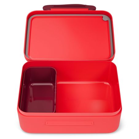 Fond of Brotdose Drache – Kunststoff mit Trennfach (Pink)