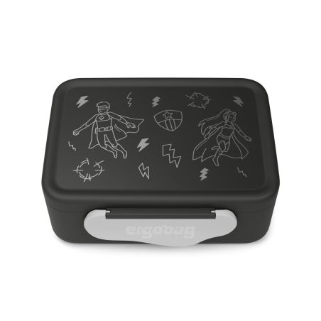 Fond of Brotdose Superheld – Kunststoff mit Trennfach