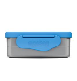 ergobag Sterne Edelstahl Brotdose: BPA-frei, Trennfach, Snack-Box für Schule & Freizeit