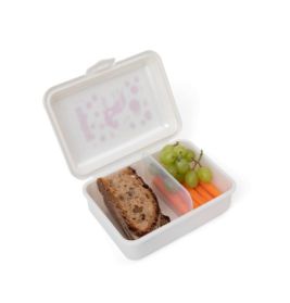 Ergobag Brotdose Schubidubär – Praktisch mit Trennfach | Schule & Kindergarten