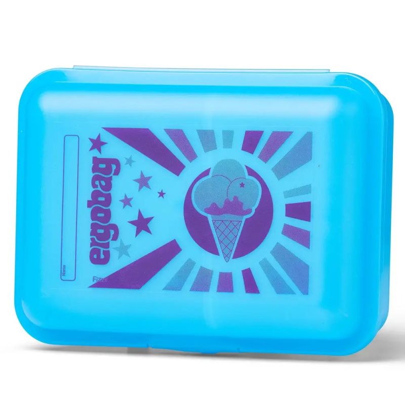 ergobag Brotdose 'Eis' für Kinder – Inkl. Trennfach & Spülmaschinenfest