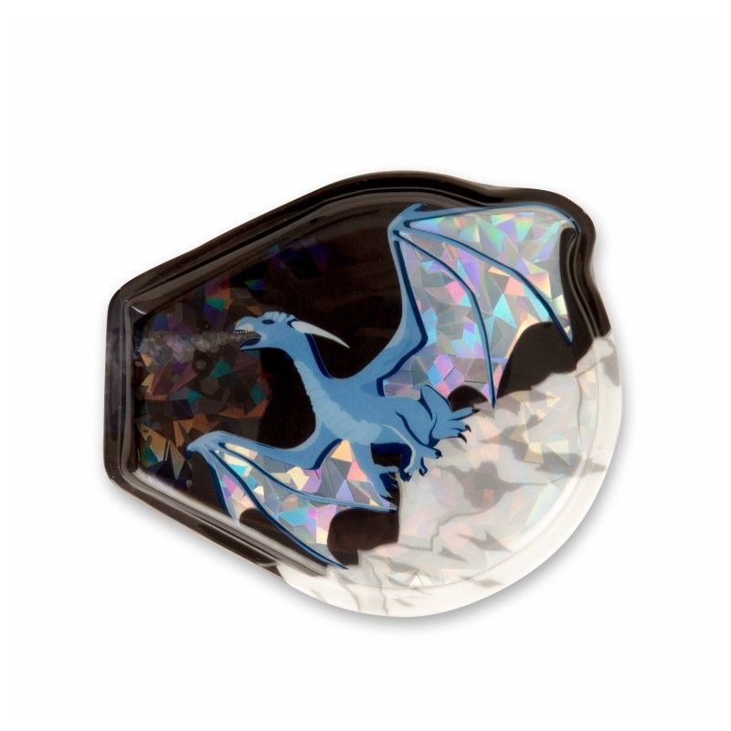 ergobag Funkel Klettie Eisdrache: Schulranzen & Rucksack individuell gestalten