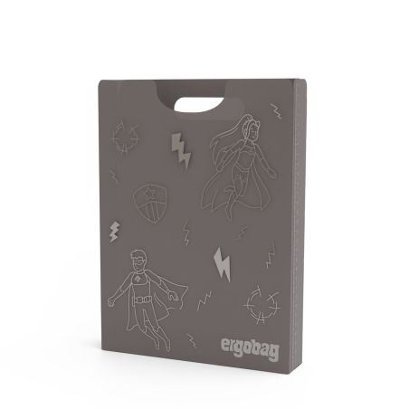 ergobag Heftebox DIN A4 Superheld – Praktisch mit Tragegriff & Schutz