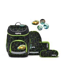 Fond of Schulranzen-Set cubo 'CyBär Race' 5-teilig | Ergonomisch & widerstandsfähig