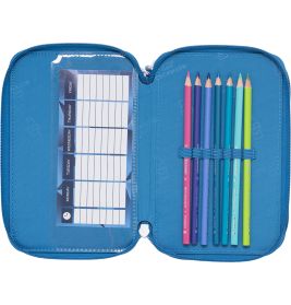 Federmappe Blue lightning 3 Fächer