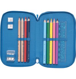 Federmappe Blue lightning 3 Fächer