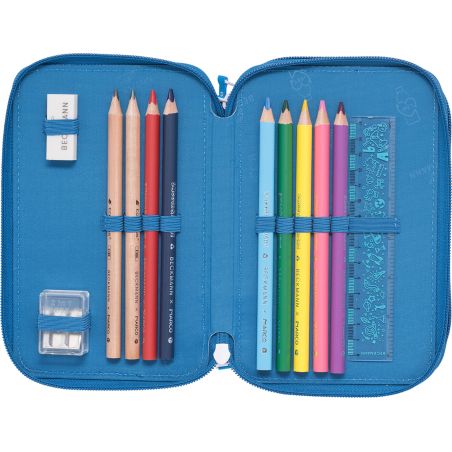 Federmappe Blue lightning 3 Fächer