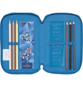 Federmappe Blue lightning 3 Fächer