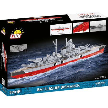 HC WWII Battleship Bismarck