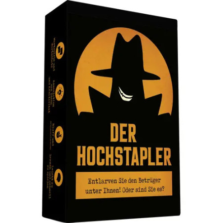 Der Hochstapler | Fesselndes Bluffspiel für 2-6 Spieler ab 8 Jahren