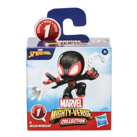 Hasbro Marvel Mighty-Verse Collection Spider-Man – Serie 1 Actionfigur | Detailreich & Beweglich