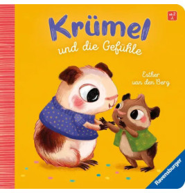 Ravensburger Krümel und die Gefühle – Pappbilderbuch ab 2 Jahren | Emotionale Entwicklung