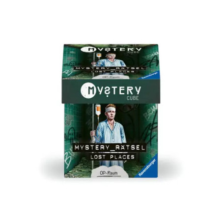 Ravensburger Mystery Cube 'Lost places': Der OP-Raum – Escape Game für Unterwegs ab 10 J.