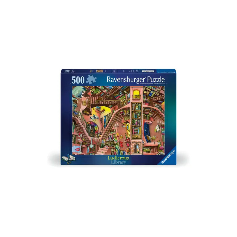 Puzzle Ludicrous Libray 500 Teile