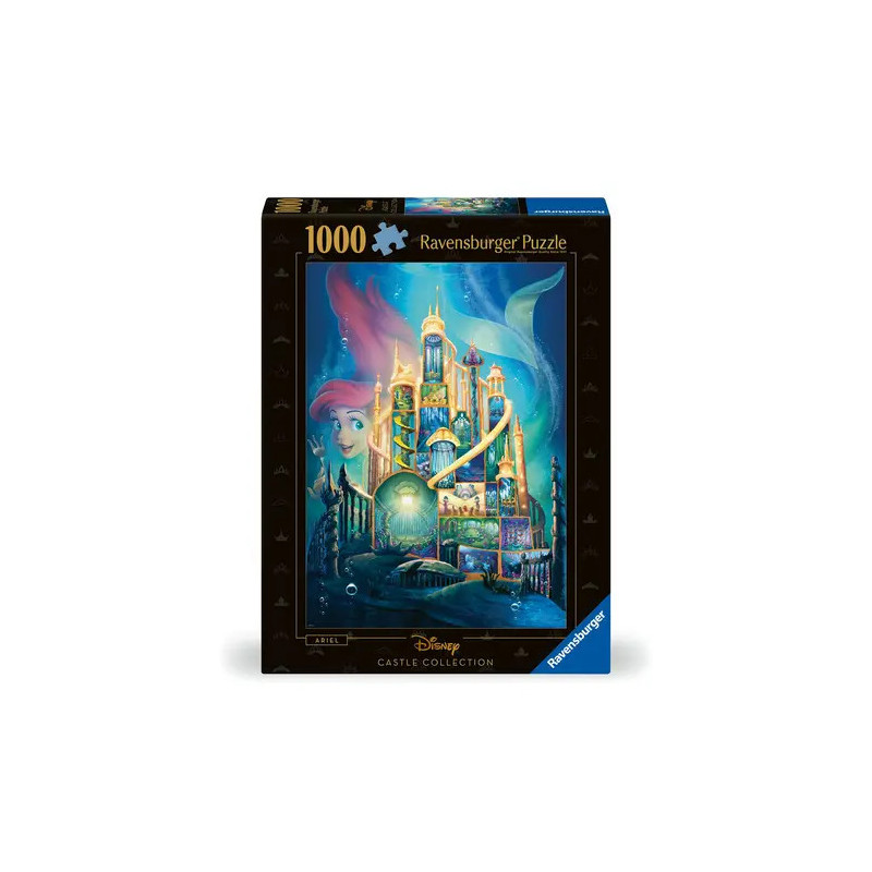 Puzzle Disney Castles: Arielle 1000 Teile