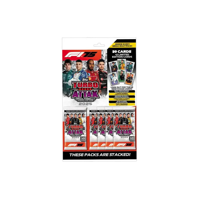 F1 Turbo Attax 2025/26 Mega Multipack