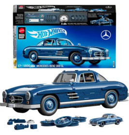 Hot Wheels HW Brick Shop Premium Mercedes-Benz 300 SL Modell | Sammlerstück Flügeltürer