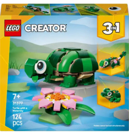 Creator Schildkröte mit Seerose