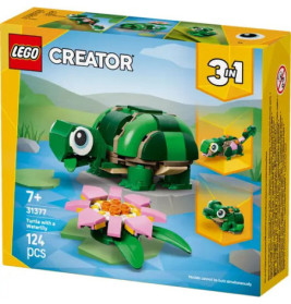 Creator Schildkröte mit Seerose