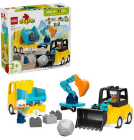 Duplo Baufahrzeuge – 3-in-1-Set
