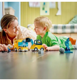 Duplo Baufahrzeuge – 3-in-1-Set