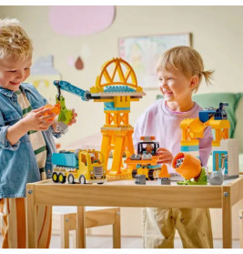 Duplo Baustelle mit Baufahrzeugen – 3-in 1 Set