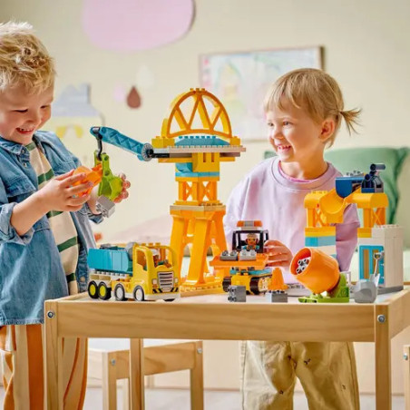 Duplo Baustelle mit Baufahrzeugen – 3-in 1 Set