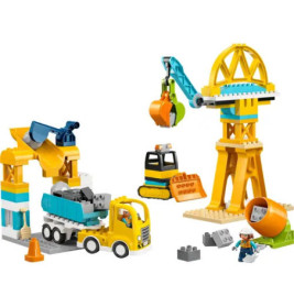 Duplo Baustelle mit Baufahrzeugen – 3-in 1 Set