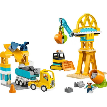 Duplo Baustelle mit Baufahrzeugen – 3-in 1 Set