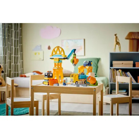 Duplo Baustelle mit Baufahrzeugen – 3-in 1 Set