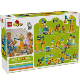 Duplo Baustelle mit Baufahrzeugen – 3-in 1 Set