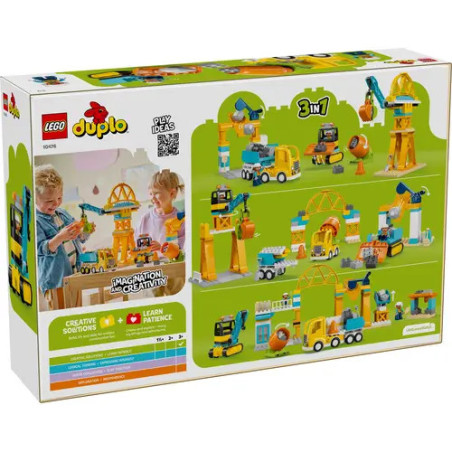 Duplo Baustelle mit Baufahrzeugen – 3-in 1 Set