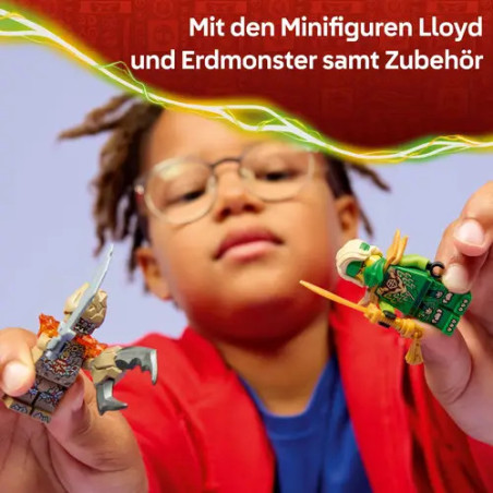Ninjago Lloyd vs. Elementarmonster-Spinner
