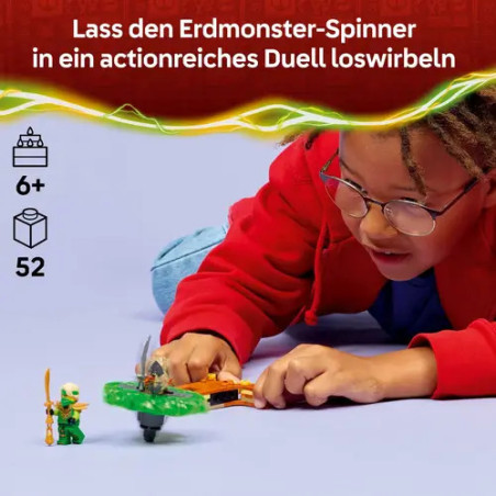 Ninjago Lloyd vs. Elementarmonster-Spinner