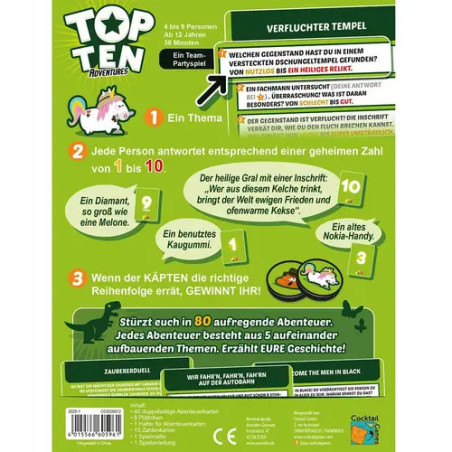 Top Ten Adventures