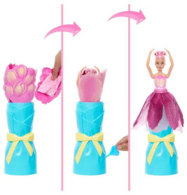 BRB Flower Surprise Puppe - pinke Tulpe