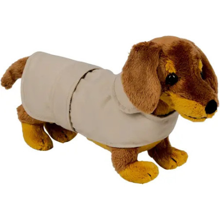 Dackel Watson mit Mantel - Lu