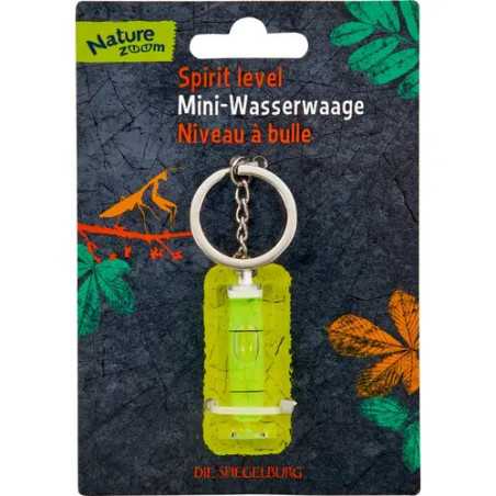 Mini-Wasserwaage m. Schlüssela nhänger