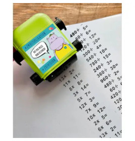 Rechen-Roll-Stempel - Divisio