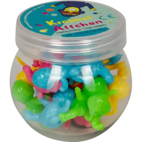 Krabbel-Äffchen - Bunte Gesche nke