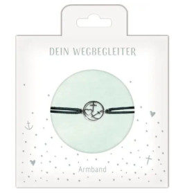 Armband mit Kreuz-Herz-Anker- Anhänger